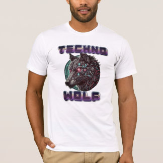 Camiseta Techno Wolf