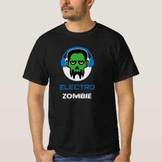 Camiseta Techno Zombie DJ Rave Electro
