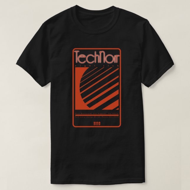 Camiseta TechNoir (Frente do Design)