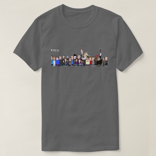 Camiseta TechTubers (Frente do Design)