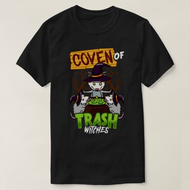 Camiseta Tecido De Bruxas De Lixo Ogambá (Frente do Design)