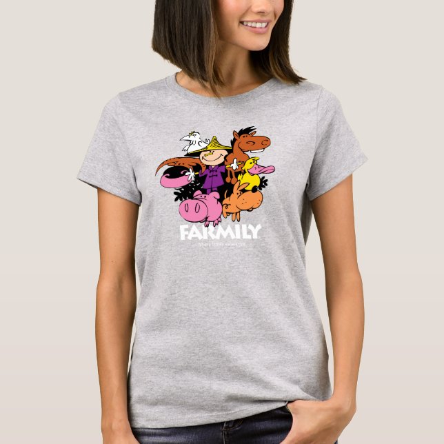 Camiseta TECIDO FARMILY® Dark (Frente)