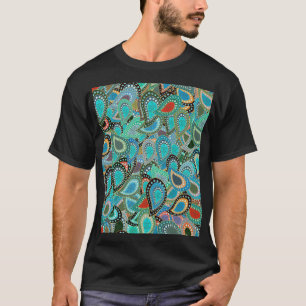 Camiseta Tecido ultrafashionável: Motif sem costura abstrat