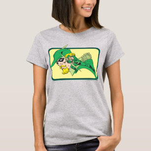 Camiseta Tecla de seta verde