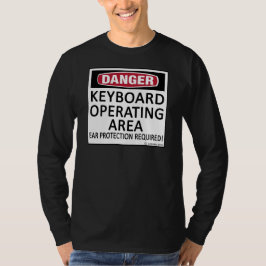 Camiseta Teclado de área operacional