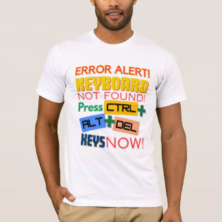 Camiseta Teclado de Computador Não Encontrado!