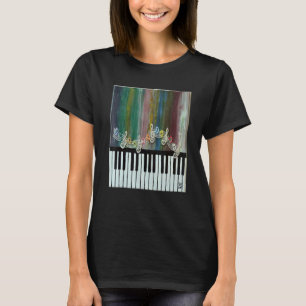 Camiseta Teclado de Piano e Instrumento de Percussão Instru