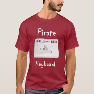 Camiseta Teclado do pirata