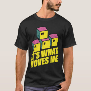 Camiseta Teclado legal WASD PC Gamer É o que me move Gam