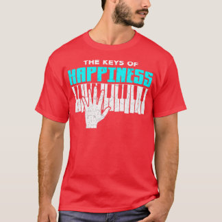 Camiseta Teclado Piano