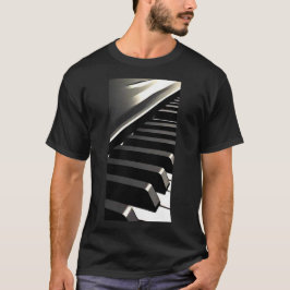 CAMISETA TECLAS DE PIANO