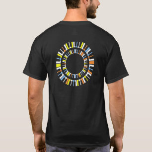 Camiseta Teclas de Piano Estourando