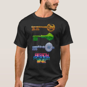 Camiseta Teclas Ready Player One