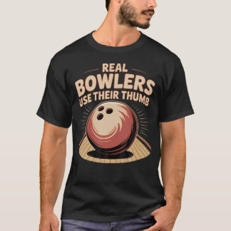Camiseta Técnica de Boliche com Polegar de Verdadeiros Joga