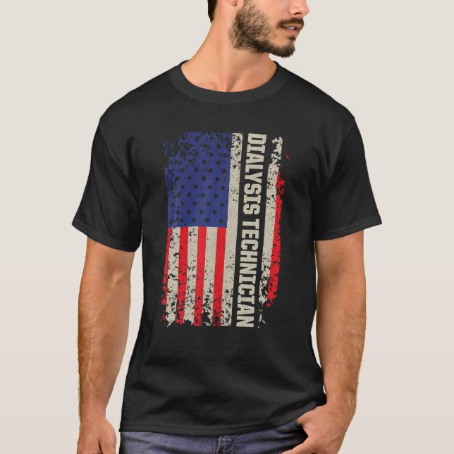 Camiseta Técnica de Diálise Star USA Nefrologia Tech (Frente)