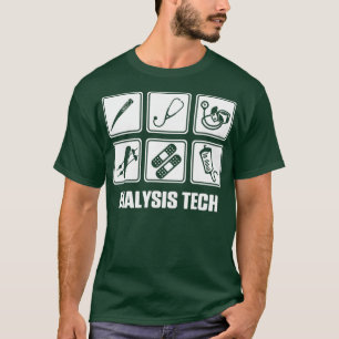 Camiseta Técnica de Diálise Trabalho Nefrologia Tecnologia