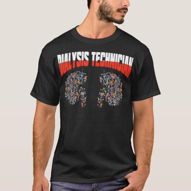 Camiseta Técnica de Diálise Tratamento de Rins Nefrologia T (Frente)