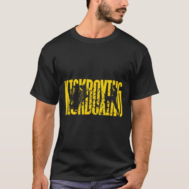Camiseta Técnica de luta de Kickboxing  (Frente)