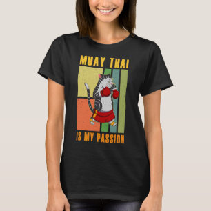 Camiseta Técnica de lutador de Muay Thai Tailândia Punho Jo