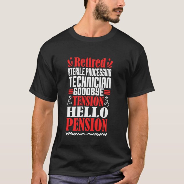 Camiseta Técnica de Processamento Estéril Reformada com Pen (Frente)