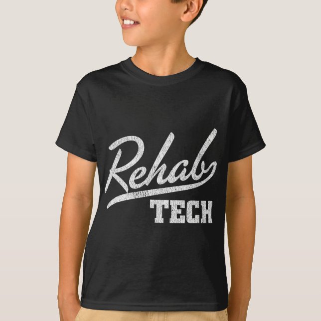 Camiseta Técnica de Reabilitação para Presentes Tecnologia  (Frente)
