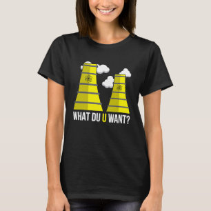 Camiseta Técnica nuclear dos estudantes Engenheiros de Enge