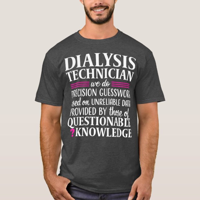 Camiseta Tecnicista de diálise Tech Nefrologia de rim Engra (Frente)