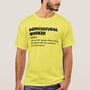 Camiseta Técnico Agrícola - Definição Engraçada