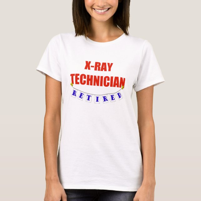 Camiseta Técnico aposentado do raio X (Frente)