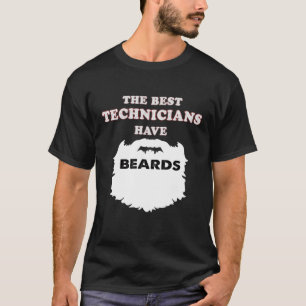 Camiseta Técnico Bebe bigode Para Os Técnicos Masculinos