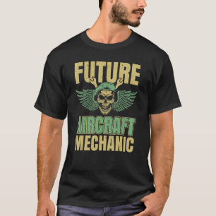 Camiseta Técnico Cranio Engenheiro Mecânico de Aeronaves 1