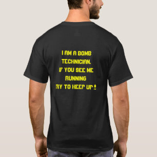 CAMISETA TÉCNICO DA BOMBA