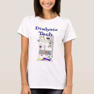 Camiseta Técnico da diálise--Design de máquina de Fresen