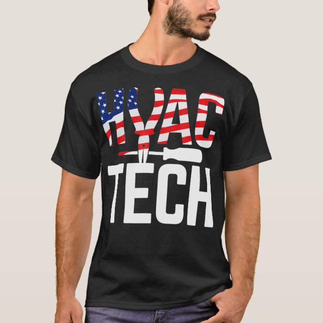 Camiseta Técnico de aquecimento de Sinalizador Tech America (Frente)