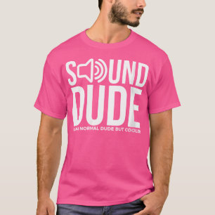 Camiseta Técnico de Áudio Cara do Som Misturador Electro To