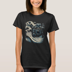 Camiseta Técnico de AV Ondas Sonoras Câmera Tecnologia Audi