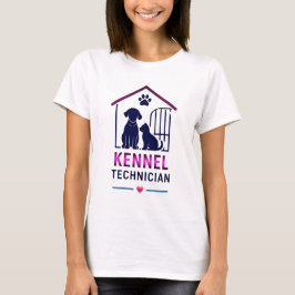 Camiseta 🩺 Técnico de Canil Equipe de Cuidados Animais 🩺