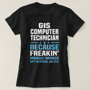 Camiseta Técnico de Computador GIS