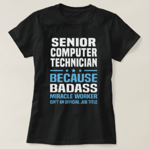 Camiseta Técnico de Computador mais velho