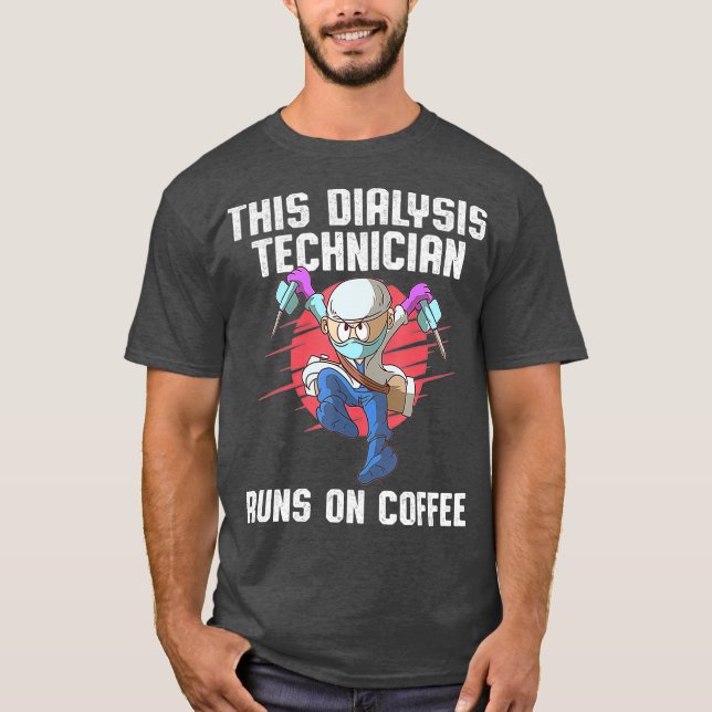 Camiseta Técnico de Diálise Executa Nefrologia Tech (Frente)
