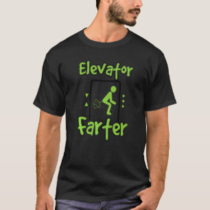 Camiseta Técnico de Elevador Flatulento Mulheres de Elevad