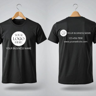 Camiseta Técnico de Empresa Comercial com Logotipo Personal