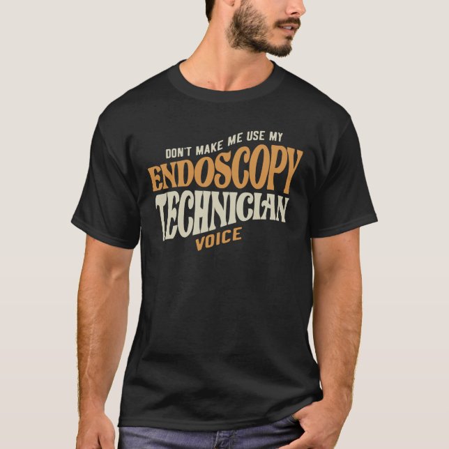 Camiseta Técnico de Endoscopia Orgulhosa (Frente)