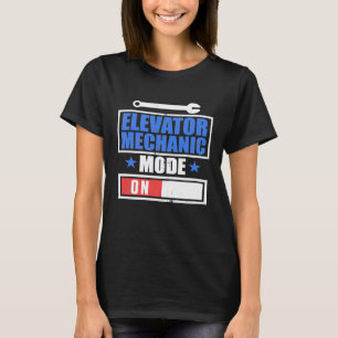 Camiseta Técnico de Estudo de Manutenção de Mecânico de Ele