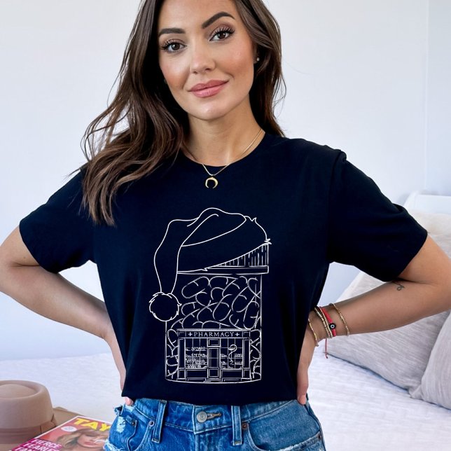 Camiseta Técnico de Farmácia de Natal, Rx, Tecnologia Farma (Criador carregado)