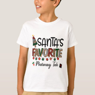 Camiseta Técnico de Farmácia Favorito do Papai Noel Natal E