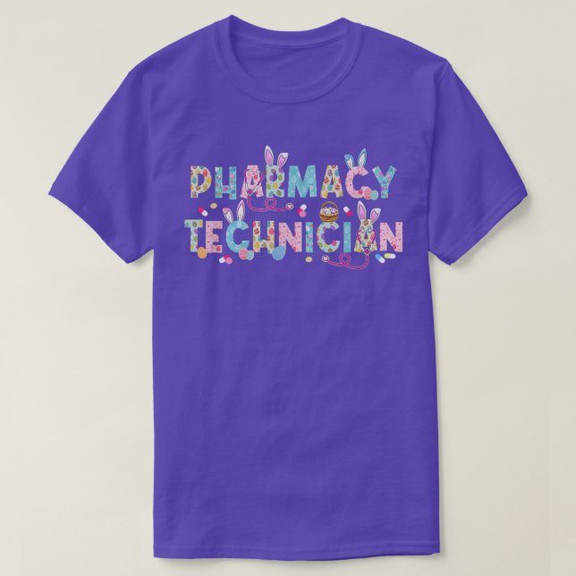 Camiseta Técnico de Farmácia Funny Farmacêutica Happy E (Frente do Design)