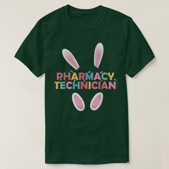 Camiseta Técnico de Farmácia Funny Farmacêutica Happy E (Frente do Design)