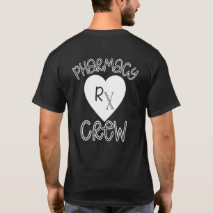 Camiseta Técnico de Farmácia Pharm Heart Rx Crew Semana da