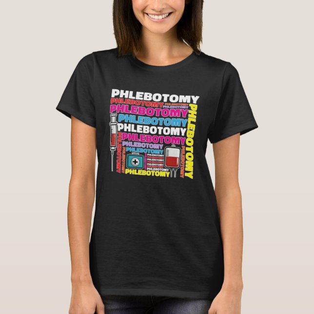 Camiseta Técnico de Flebotomia Técnico de Flebotomia (Frente)